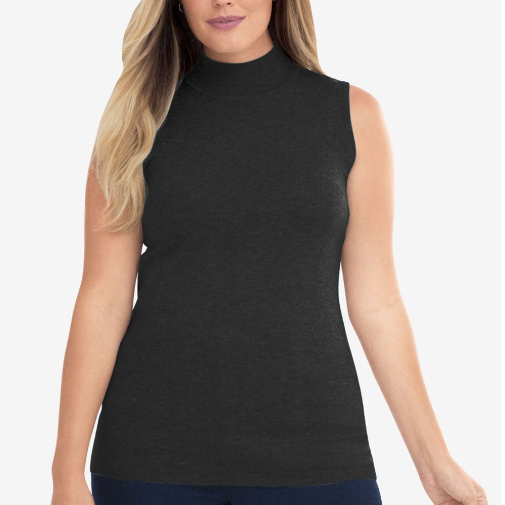 5/$25 BUNDLE DEAL  NWOT Jessica London Fine Gauge Mockneck Sweater 18/20